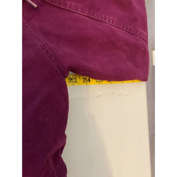 Berne Ladies Maroon Jacket Plaid Lining Snap Closures XL - Picture 16 of 16